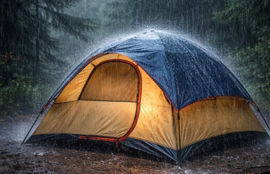 Coleman Sundome 4 Tent Review Tested in Heavy Rain